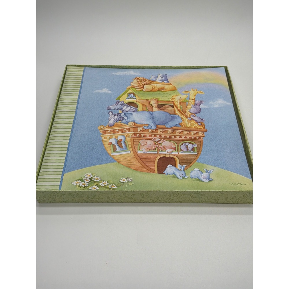 C.R. Gibson Tapestry Noahs Ark Scrapbook Kit Cathy Heck 12x12 Album ST12K-3426